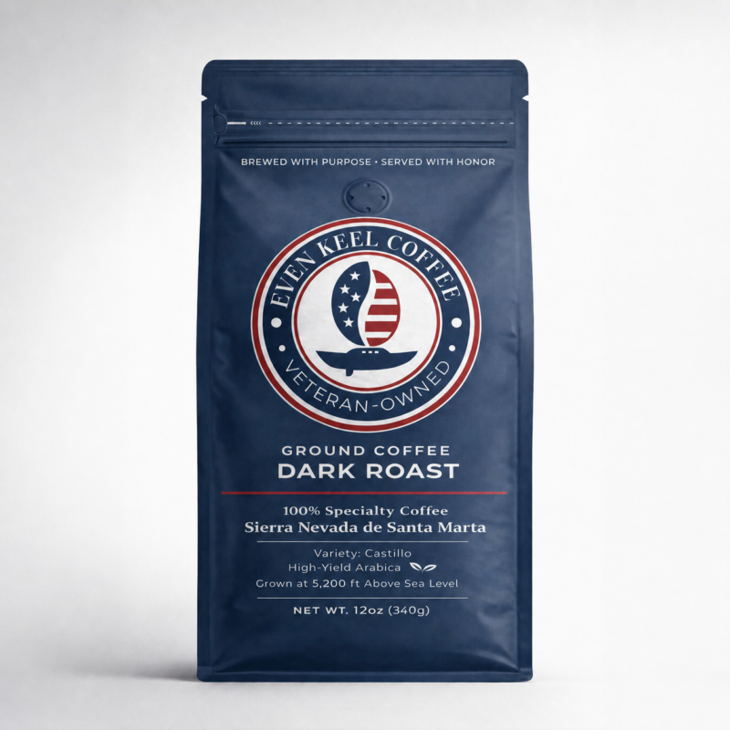 GROUND COFFEE DARK ROAST