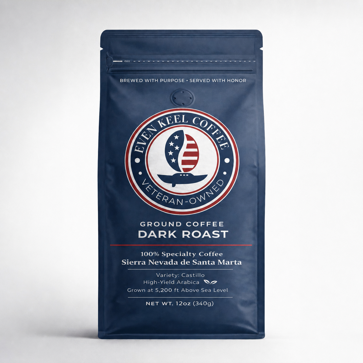 GROUND COFFEE DARK ROAST