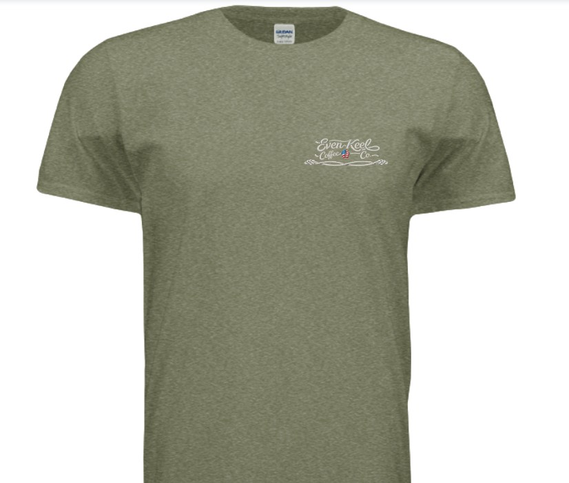 Even keel Coffee T-Shirt Military Green